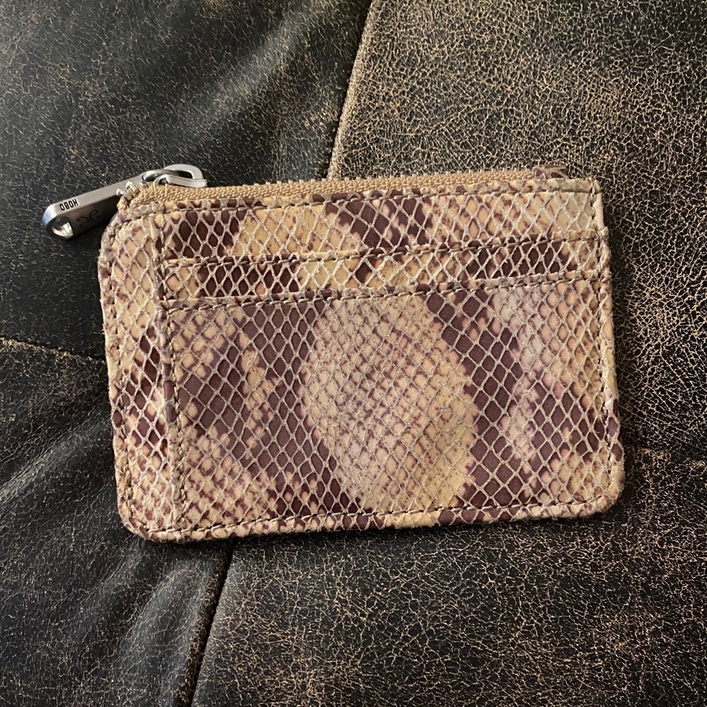 Snakeskin Pattern Card Holder
